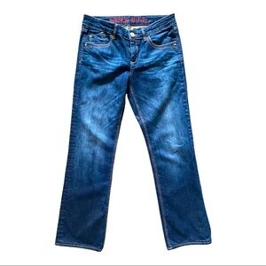MEXX JEANS CLASSIC FIT HIGH RISE‎ STRAIGHT LEG WOMENS JEANS 33x30